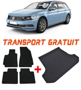 Volkswagen Passat B8 din 12.2014 - Prezent Combi *2 , Set Covorase + tavita portbagaj auto accesorii pentru autoturismul tau - masina v1640