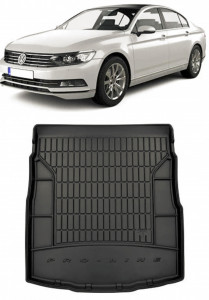 Volkswagen Passat B8 Sedan din 12.2014 - Prezent, Tavita Pentru Portbagaj Lux Premium Dedicata, Portbagaj Superior; Roata Rezerva Normala *3 accesorii pentru autoturismul tau - masina v187610