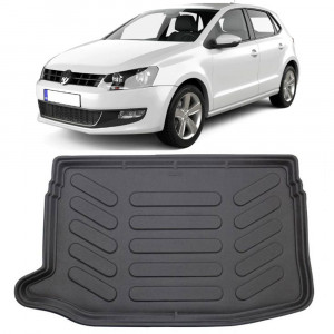 Volkswagen Polo 6R V (Typ 6R/6C/61) (Cu Podeaua Inalta) 2009-2017 Tavita cauciuc pentru protectie portbagaj accesorii pentru autoturismul tau - masina v225551