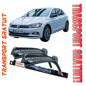 Volkswagen Polo Set 2 stergatoare parbriz Bosch Bosch Aerotwin compatibile cu Volkswagen Polo 2009-2017 (60 cm / 40 cm)