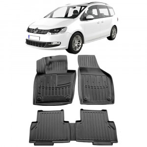 Volkswagen Sharan II (2010-) Set Covorase Auto Cauciuc Umbrella Modern Line accesorii pentru autoturismul tau - masina v148475