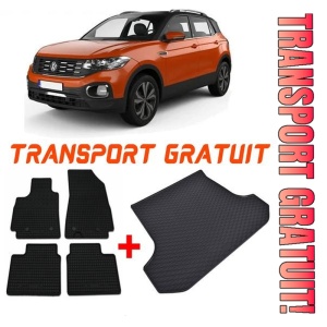 Volkswagen T-Cross din 04.2019 - Prezent Suv Portbagaj Superior *2, Set Covorase + tavita portbagaj auto