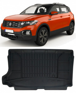 Volkswagen T-Cross Suv din 04.2019 - Prezent, Tavita Pentru Portbagaj Lux Premium Dedicata, Portbagaj Superior *3 accesorii pentru autoturismul tau - masina v189668