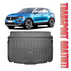 Volkswagen T-Roc (2017-prezent) Cu Podea Joasa Tavita cauciuc pentru protectie portbagaj