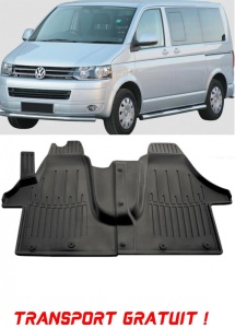 Volkswagen T6 (2015-2021) (1+2) Set covorase auto cauciuc G.Modern Line 3D transport gratuit accesorii pentru autoturismul tau - masina v49706