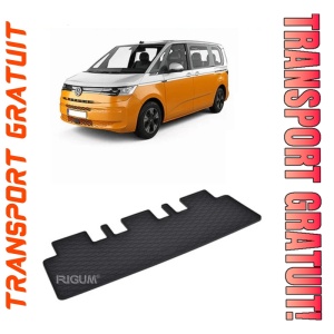 Volkswagen T7 MultIVan fabricat din 2022 - Prezent, Van, Rand 3, set covorase auto dedicate, din cauciuc 100% Premium