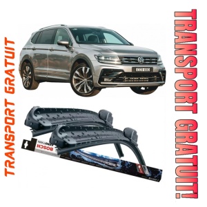 Volkswagen Tiguan Set 2 stergatoare parbriz Bosch Bosch Aerotwin 65 cm/53 cm compatibile cu Volkswagen Tiguan Allspace (Bw2, Bj2) din 2017-2021 (65 cm / 53 cm)