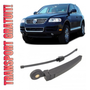 Volkswagen Touareg Brat stergator pentru luneta spate cu lamela 350 mm, compatibil cu Volkswagen Touareg SUV fabricat intre 2002-2010, calitate extra