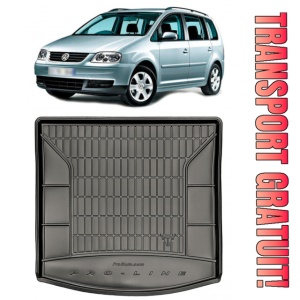 Volkswagen Touran I Facelift Van din 09.2010 - 08.2015, Tavita Pentru Portbagaj Lux Premium Dedicata, Rand 3 Culcat *1