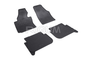 Volkswagen Touran I, Van, fabricat din 03.2003 - 08.2015, 5 Locuri, set covorase auto dedicate, din cauciuc 100% Premium accesorii pentru autoturismul tau - masina v159288