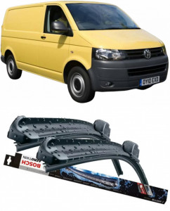 Volkswagen Transporter Set 2 stergatoare parbriz Bosch Bosch Aerotwin compatibile cu Volkswagen Transporter 2003-2015 (60 cm / 53 cm) accesorii pentru autoturismul tau - masina v129683