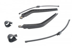 Volkswagen Transporter T5 Platform Brat stergator pentru luneta spate cu lamela 460 mm, compatibil cu Volkswagen Transporter T5 Platform Van fabricat intre 2003-2015, calitate extra accesorii pentru autoturismul tau - masina v92236