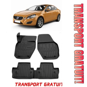Volvo S60 II (2010-2018) Set covorase auto cauciuc G.Modern Line 3D transport gratuit - Img 1
