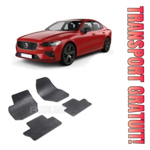 Volvo S60 II, Sedan, fabricat din 06.2010 - 09.2018, set covorase auto dedicate, din cauciuc 100% Premium - Img 1