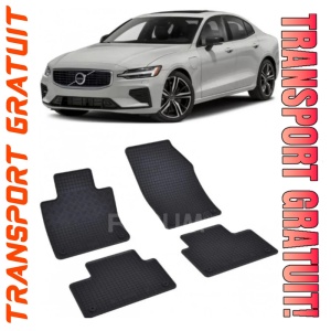 Volvo S60 PhEV fabricat din 2018 - Prezent, Sedan, set covorase auto dedicate, din cauciuc 100% Premium