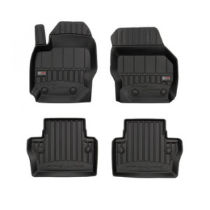 Volvo S80 II, Sedan, Din 03.2006 - 09.2016 , Set Covorase Auto Tip Tavita Premium 3D, din cauciuc accesorii pentru autoturismul tau - masina v170625