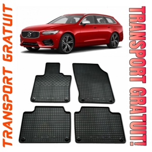Volvo V90 II, Combi, fabricat din 09.2016 - Prezent, set covorase auto dedicate, din cauciuc 100% Premium
