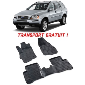 Volvo XC-90 (II) 2002-2014 Set 4 covorase auto din cauciuc tip tavita premium line 3D - Transport Gratuit! accesorii pentru autoturismul tau - masina v47969