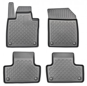 Volvo Xc60 Din 2017 - Prezent , Set Covorase Auto Tip Tavita Premium 3D, din cauciuc accesorii pentru autoturismul tau - masina v169578