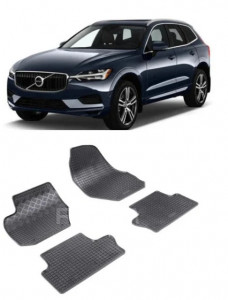 Volvo XC60 I, Suv, fabricat din 10.2008 - 06.2017, set covorase auto dedicate, din cauciuc 100% Premium accesorii pentru autoturismul tau - masina v158623