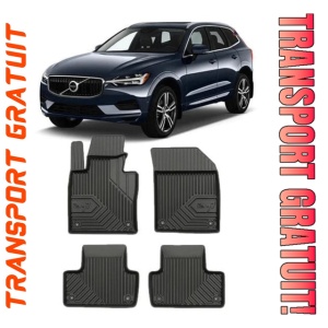 Volvo Xc60 II Din 07.2017 - Prezent, Suv , Set Covorase Auto Tip Tavita Premium 3D, din cauciuc