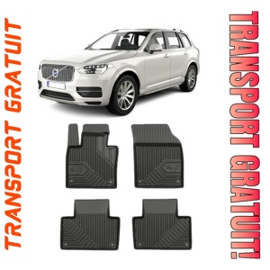 Volvo Xc90 II Din 05.2015 - Prezent, Suv , Set Covorase Auto Tip Tavita Premium 3D, din cauciuc