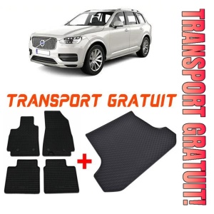 Volvo Xc90 II Suv din 05.2015 - Prezent *3, Set Covorase + tavita portbagaj auto