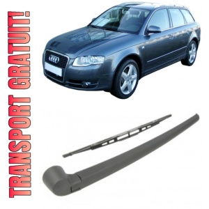 Audi A4 B7 Brat stergator pentru luneta spate cu lamela 330 mm, compatibil cu Audi A4 B7 Combi fabricat intre 2004-2008, calitate extra
