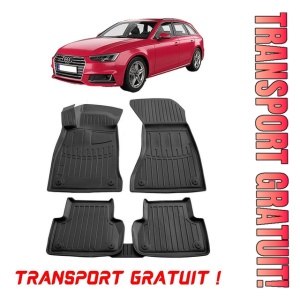 Audi A4 (B9) (2015-2025) Set covorase auto cauciuc G.Modern Line 3D transport gratuit