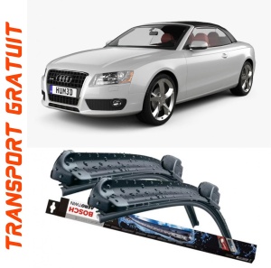 Audi A5 Set 2 stergatoare parbriz Bosch Bosch Aerotwin 60 cm/50 cm compatibile cu Audi A5 Convertible (8F7) din 2009-2017 (60 cm / 50 cm) accesorii pentru autoturismul tau - masina v125962