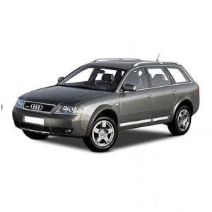 Audi A6 C5 Allroad Din 1999 - 2006, Combi , Set Covorase Auto Tip Tavita Premium 3D, din cauciuc accesorii pentru autoturismul tau - masina v166895