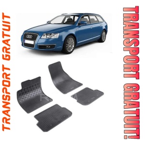 Audi A6 C6, Combi, fabricat din 03.2005 - 03.2006, set covorase auto dedicate, din cauciuc 100% Premium