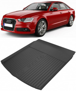 Audi A6 C7 din 03.2011 - 05.2018 Sedan *1 , Tavita Pentru Portbagaj Lux Premium Dedicata, accesorii pentru autoturismul tau - masina v184672