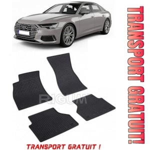 Audi A6 C8, Sedan, fabricat din 06.2018 - Prezent, set covorase auto dedicate, din cauciuc 100% Premium - Transport Gratuit