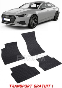 Audi A7 C8, Sportback, fabricat din 02.2018 - Prezent, set covorase auto dedicate, din cauciuc 100% Premium - Transport Gratuit accesorii pentru autoturismul tau - masina v40991