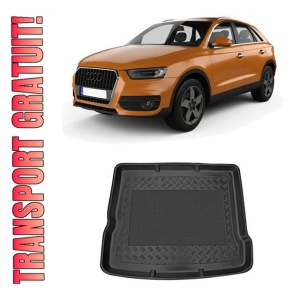 Audi Q3 I Suv din 08.2011 - 06.2018, Tavita Pentru Portbagaj Lux Premium Dedicata, Portbagaj Superior Roata Rezerva Ingusta *3
