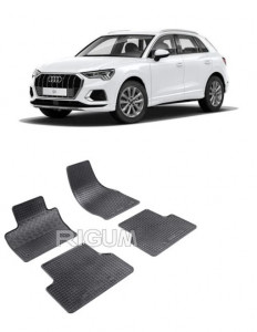 Audi Q3 I, Suv, fabricat din 08.2011 - 06.2018, set covorase auto dedicate, din cauciuc 100% Premium accesorii pentru autoturismul tau - masina v160118