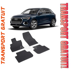 Audi Q3 II, Suv, fabricat din 08.2018 - Prezent, set covorase auto dedicate, din cauciuc 100% Premium
