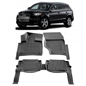 Audi Q7 (4L) (2005-2015) Set covorase auto cauciuc G.Modern Line 3D accesorii pentru autoturismul tau - masina v243842