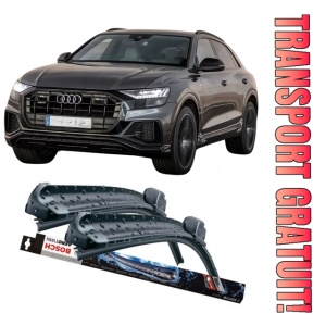 Audi Q8 Set 2 stergatoare parbriz Bosch Bosch Aerotwin compatibile cu Audi Q8 2018 (65 cm / 50 cm)