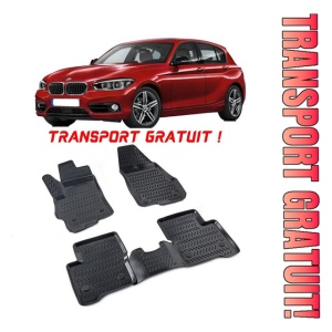 Bmw 1 Class II F20 / F21 2011-2019 Set 4 covorase auto din cauciuc tip tavita premium line 3D - Transport Gratuit!