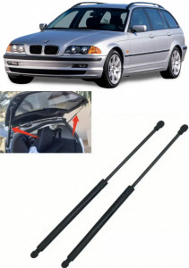 BMW 3 Set 2 amortizoare pentru portbagaj / haion Krosno compatibil cu BMW 3 Combi fabricat intre 2004-2012 accesorii pentru autoturismul tau - masina v91386