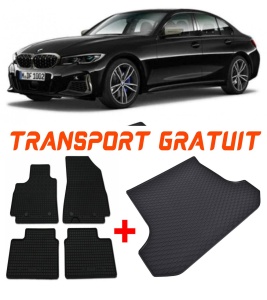 BMW G21 Set Covorase + tavita portbagaj auto BMW Seria 3 G21 fabricatie 06.2019 - prezent, caroserie combi accesorii pentru autoturismul tau - masina v1288