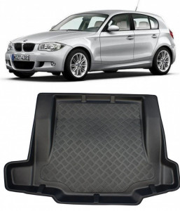 Bmw Seria 1 E87 Hatchback din 09.2004 - 2011, Tavita Pentru Portbagaj Lux Premium Dedicata, Fara Separator *1 accesorii pentru autoturismul tau - masina v202404