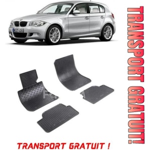Bmw Seria 1 E87, Hatchback, fabricat din 09.2004 - 2011, 5 Usi, set covorase auto dedicate, din cauciuc 100% Premium - Transport Gratuit
