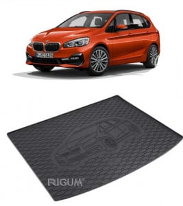 Bmw Seria 2 F45 Van din 09.2014 - 10.2021, Tavita Pentru Portbagaj Lux Premium Dedicata, Bancheta Neculisanta *4 accesorii pentru autoturismul tau - masina v191972