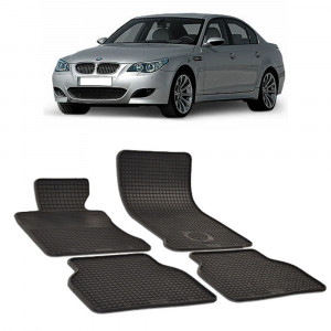 BMW Seria 5 (E60) (2004-2010) Set 4 covorase auto cauciuc Urban Line accesorii pentru autoturismul tau - masina v243908