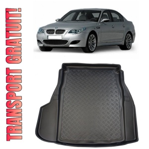 Bmw Seria 5 E60 Sedan din 07.2003 - 02.2010, Tavita Pentru Portbagaj Lux Premium Dedicata, Fara Separator Pe Stanga *1