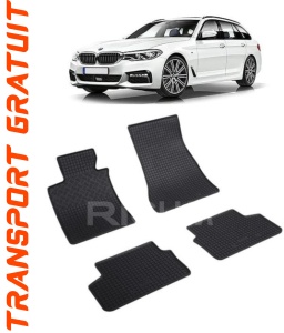Bmw Seria 5 G31, Combi, fabricat din 05.2017 - Prezent, set covorase auto dedicate, din cauciuc 100% Premium accesorii pentru autoturismul tau - masina v156121
