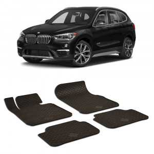 BMW X1 (F48), inclusiv hybrid (2015-) Set 4 covorase auto cauciuc Urban Line accesorii pentru autoturismul tau - masina v238159